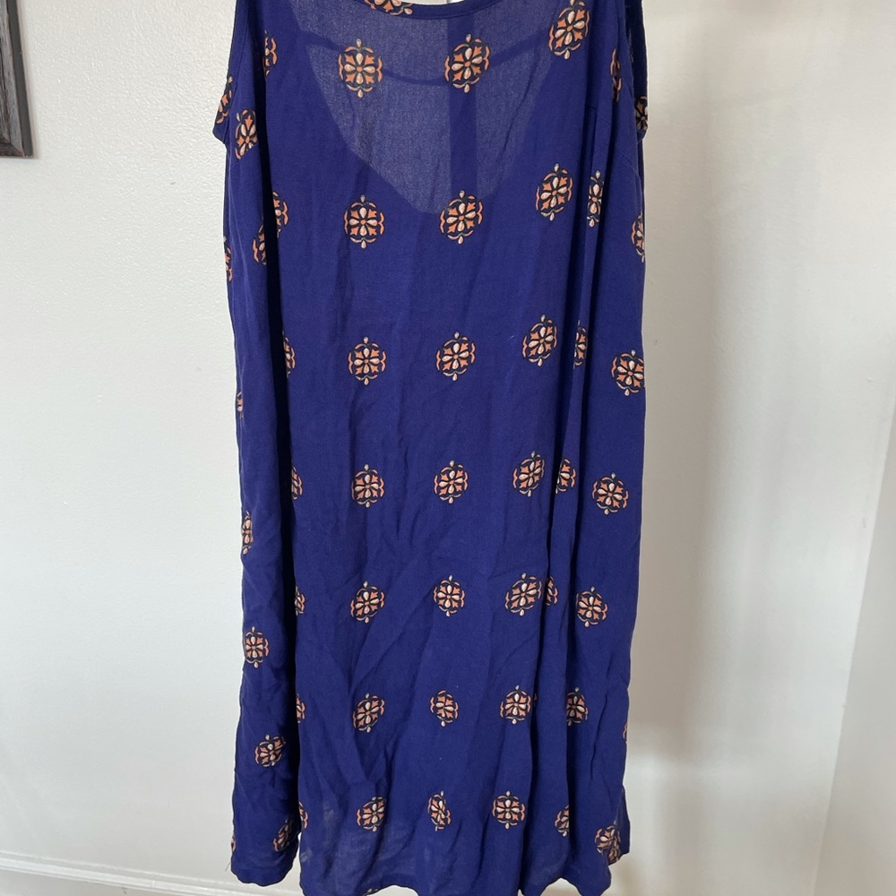 Blue sundress